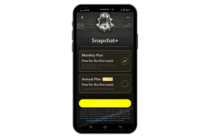 Snapchat Plus iOS