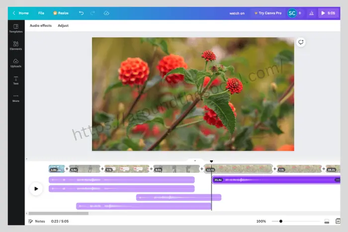 Canva Video Editor