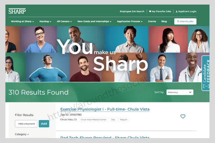 Sharp platform for professional networking and career growth in various industries